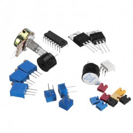 Electronic Components Super Kit With Power Supply Module Resistor Dupont Wire For Arduino With Plastic Box Package