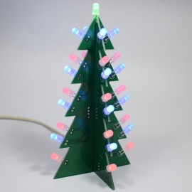 Geekcreit DIY Star Effect 3D LED Decorative Christmas Tree Kit