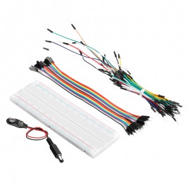 Electronic Components Junior Kit With Resistor Breadboard Power Supply Module For Arduino With Plastic Box Package