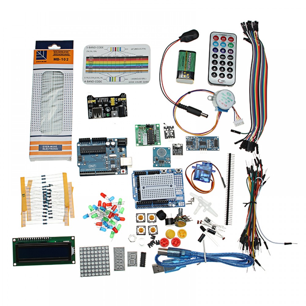 Starter Project Kit With UNO R3 Mega 2560 Nano Breadboard Kit Components For Arduino