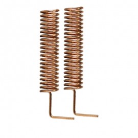 2 PCS Landa Tianrui LDTR-GN003 433MHz / 2dBi Spring Antenna for RF Modules (Bronze)