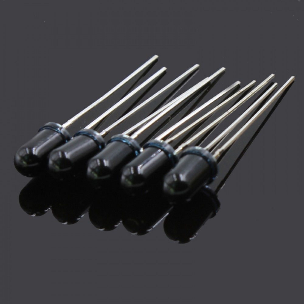 10 PCS 5mm LDTR – YJ0001 Infrared Transmitting / Receiving Tube