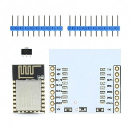 LDTR – WG0014 ESP-12 ESP8266 Serial WiFi Wireless Module – White and Black