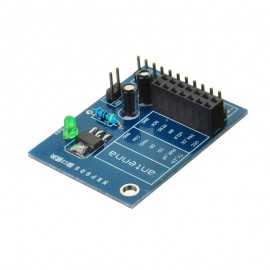 14 Pin NRF905 Wireless Module with AMS1117 3.3V Stable Chip Socket Adapter Plate Board Converter DIY for Arduino – Blue