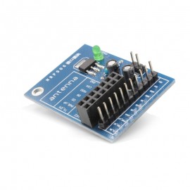 14 Pin NRF905 Wireless Module with AMS1117 3.3V Stable Chip Socket Adapter Plate Board Converter DIY for Arduino – Blue