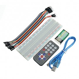 UNO R3 Super Starter Kit LCD1602 Breadboard Power Supply Board Buzzer For Arduino