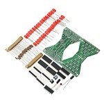 10Pcs DIY Electronic Hourglass Kit Soldering Practice Spare Parts DC3.3-5V Speed Adjustable